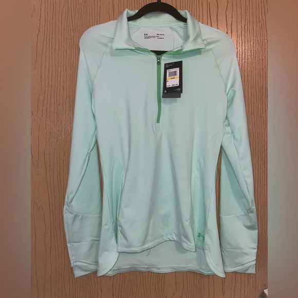 Under Armour Tops - Under Armour Green Quarter Zip
